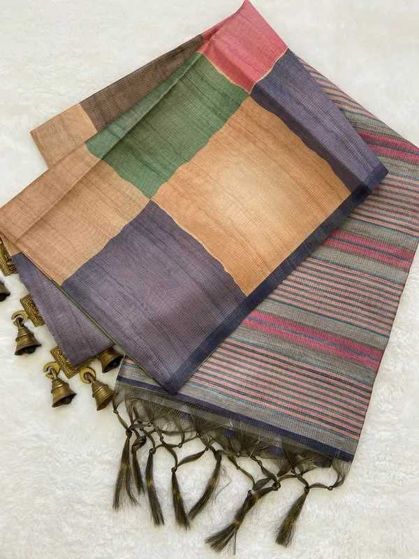 Tussar Silk Saree