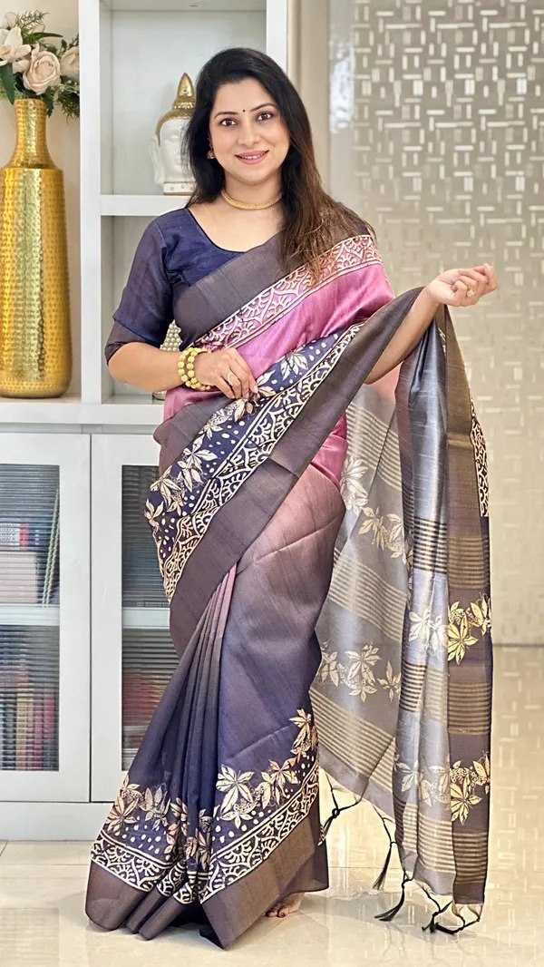 Tussar Silk Saree