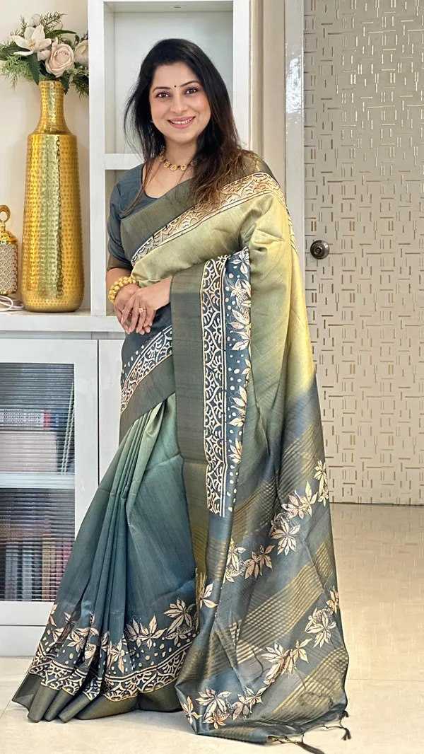 Tussar Silk Saree