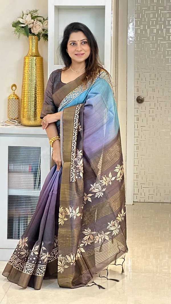 Tussar Silk Saree