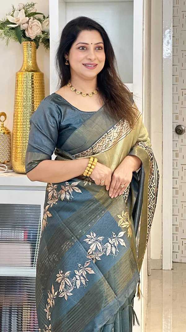 Tussar Silk Saree