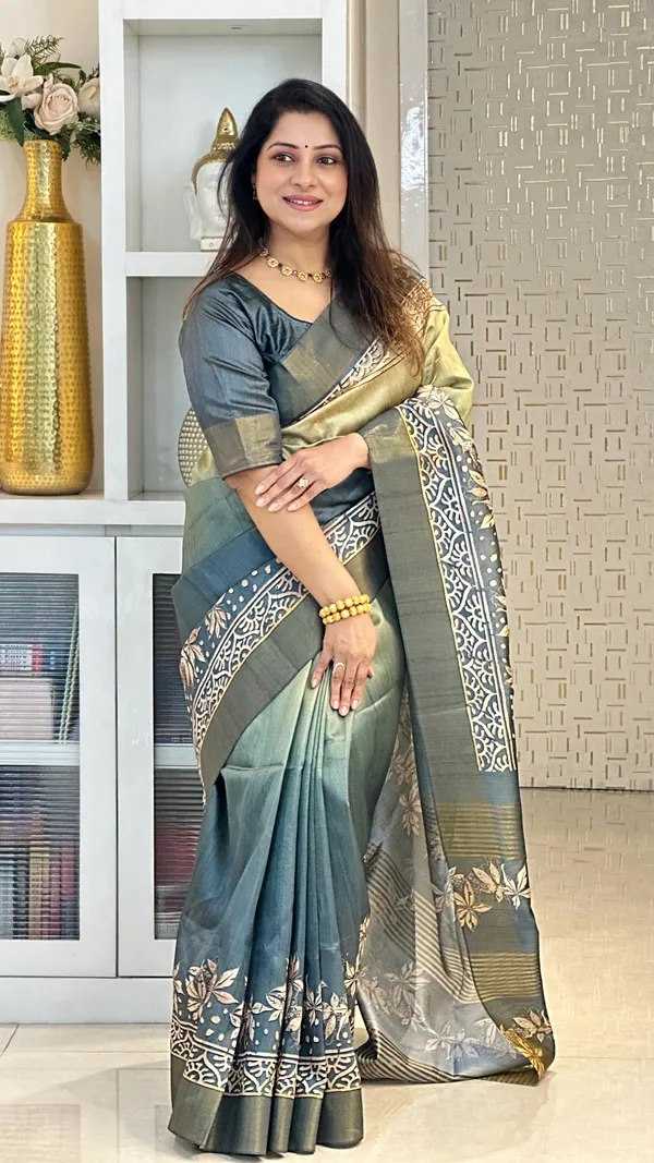 Tussar Silk Saree