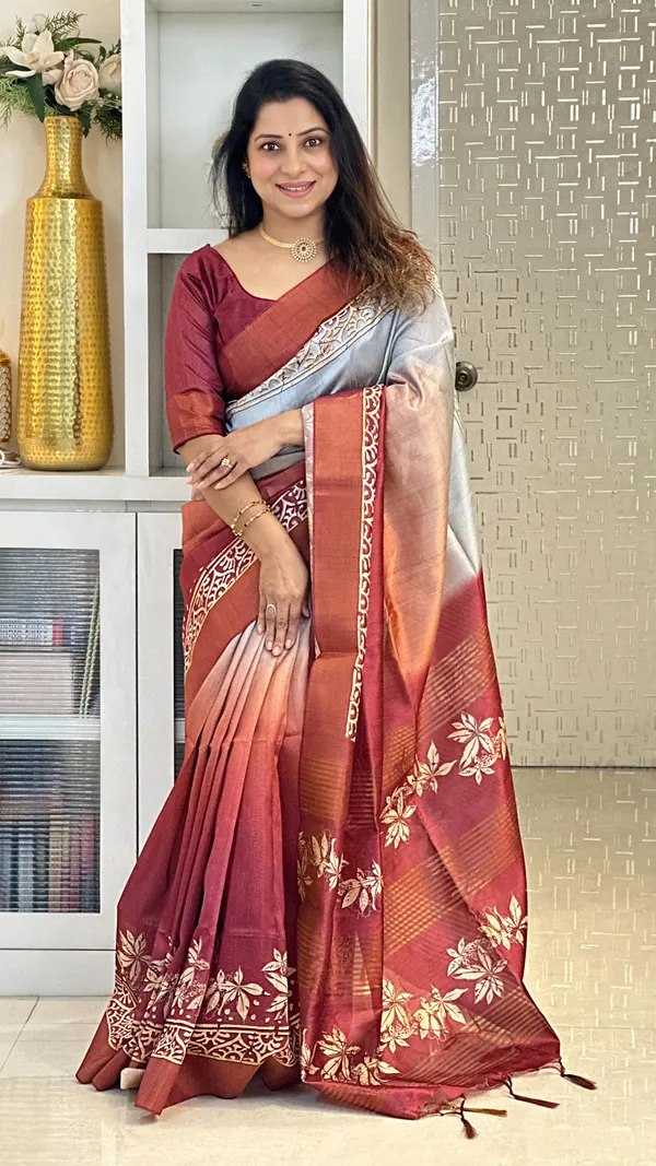 Tussar Silk Saree