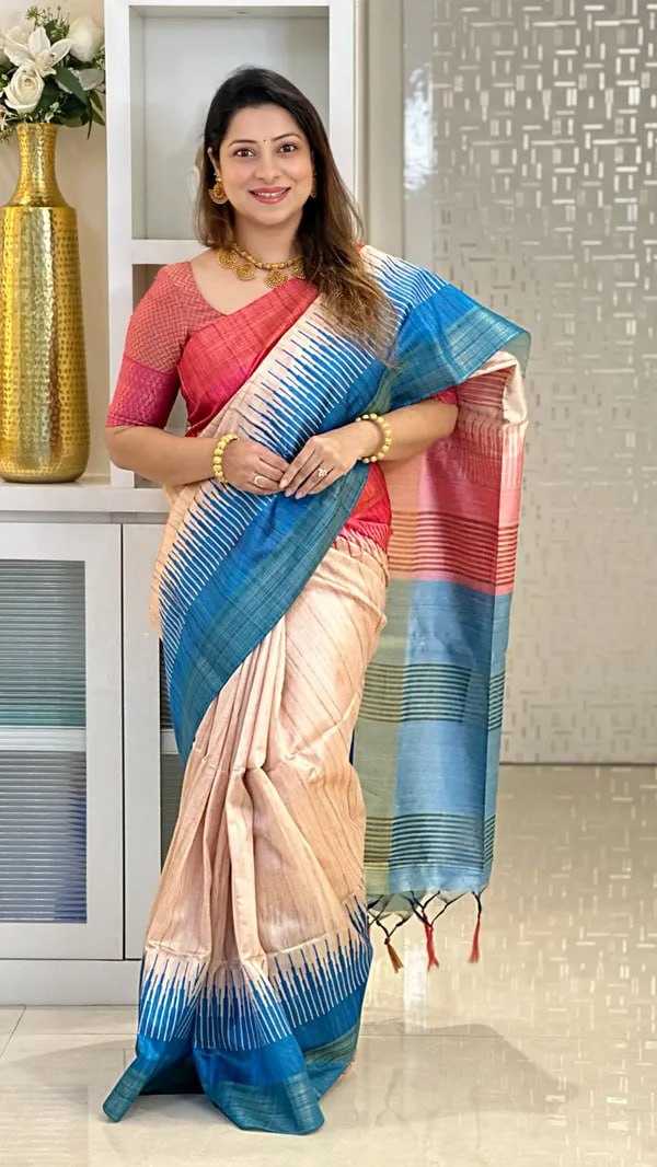 Tussar Silk Saree