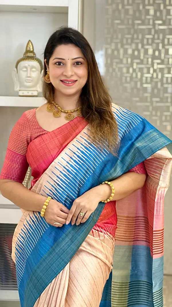 Tussar Silk Saree