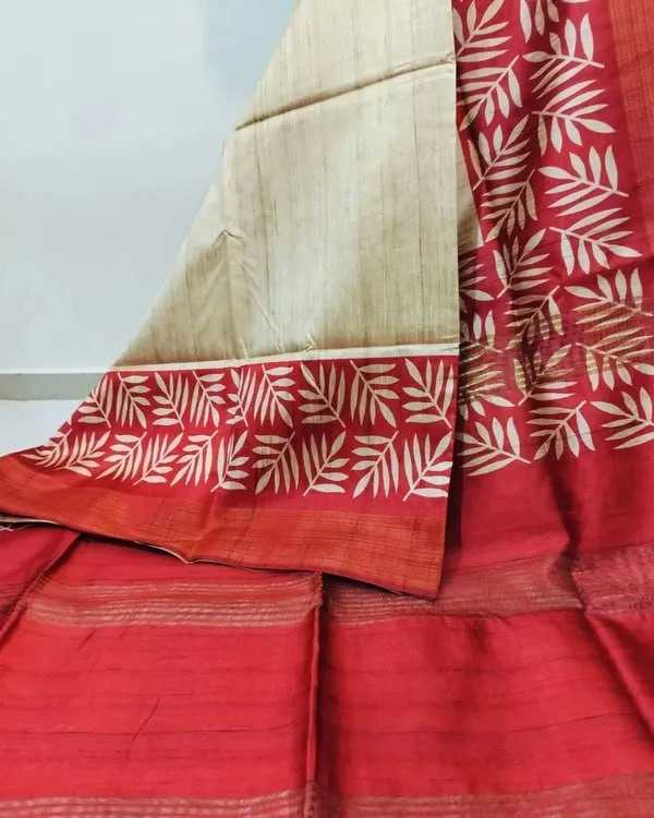 Tussar Silk Saree