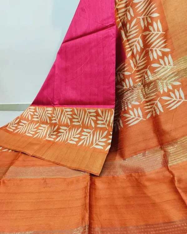 Tussar Silk Saree
