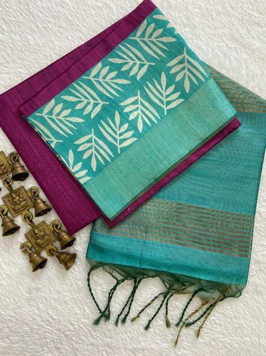 Tussar Silk Saree