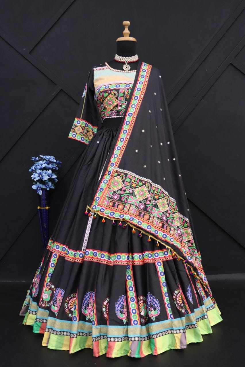 Soft Butter Silk Traditional Lehenga