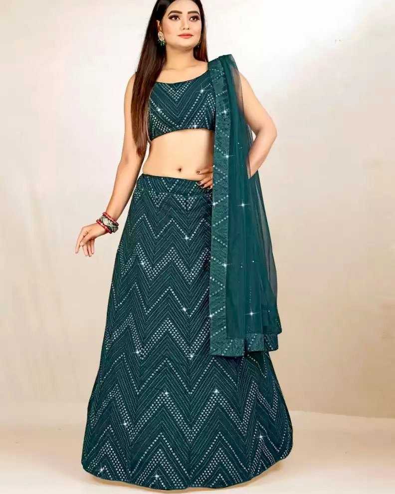 Georgette Fancy Lehenga 007