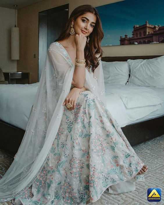 Georgette Net Fancy Lehenga