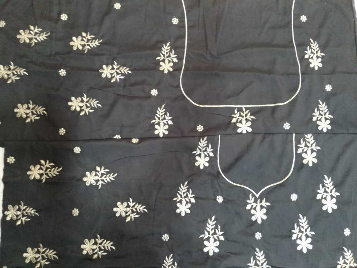 Art Silk Embroidered Lehenga