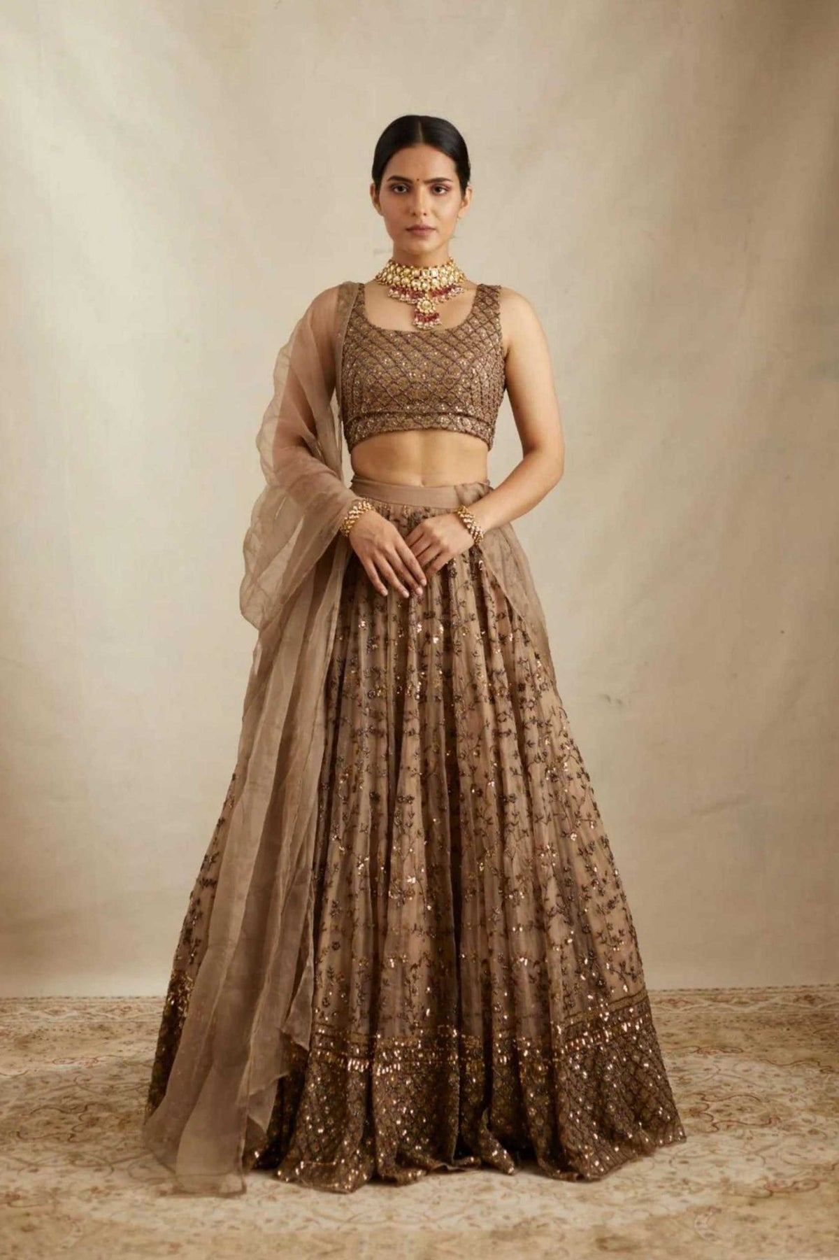 Net Lehenga Choli