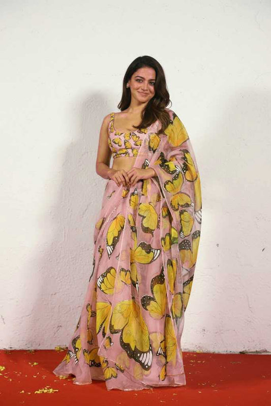 Organza Designer Lehenga 364