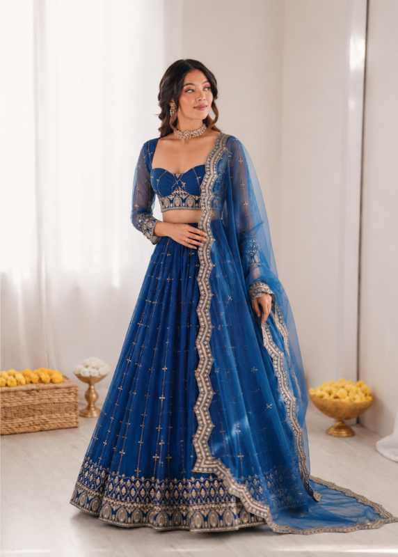 Faux Georgette Traditional Lehenga 378