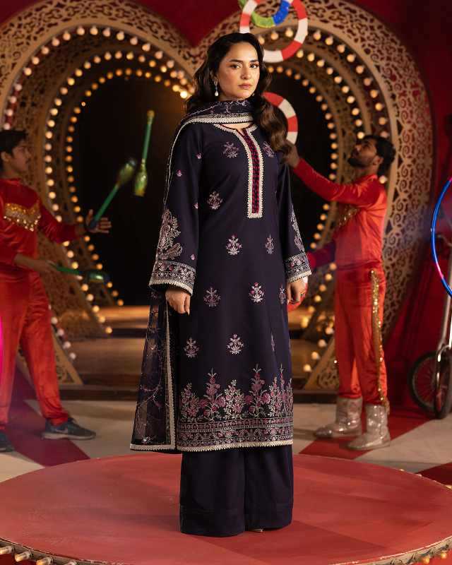 Georgette Embroidery Suit 961