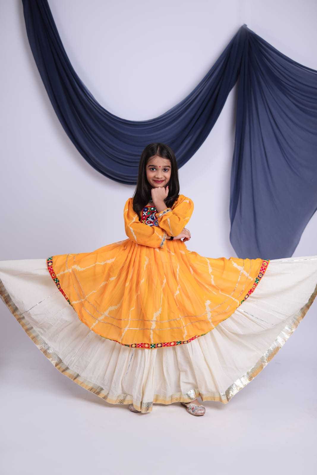 Aditi Cotton Kids Lehenga