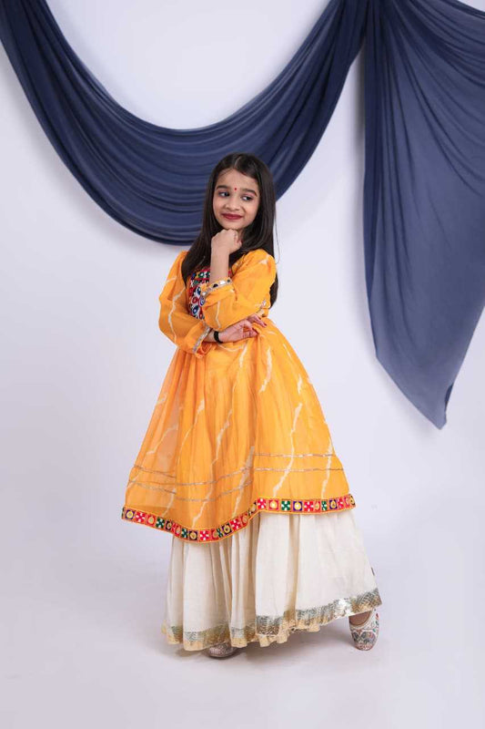 Aditi Cotton Kids Lehenga