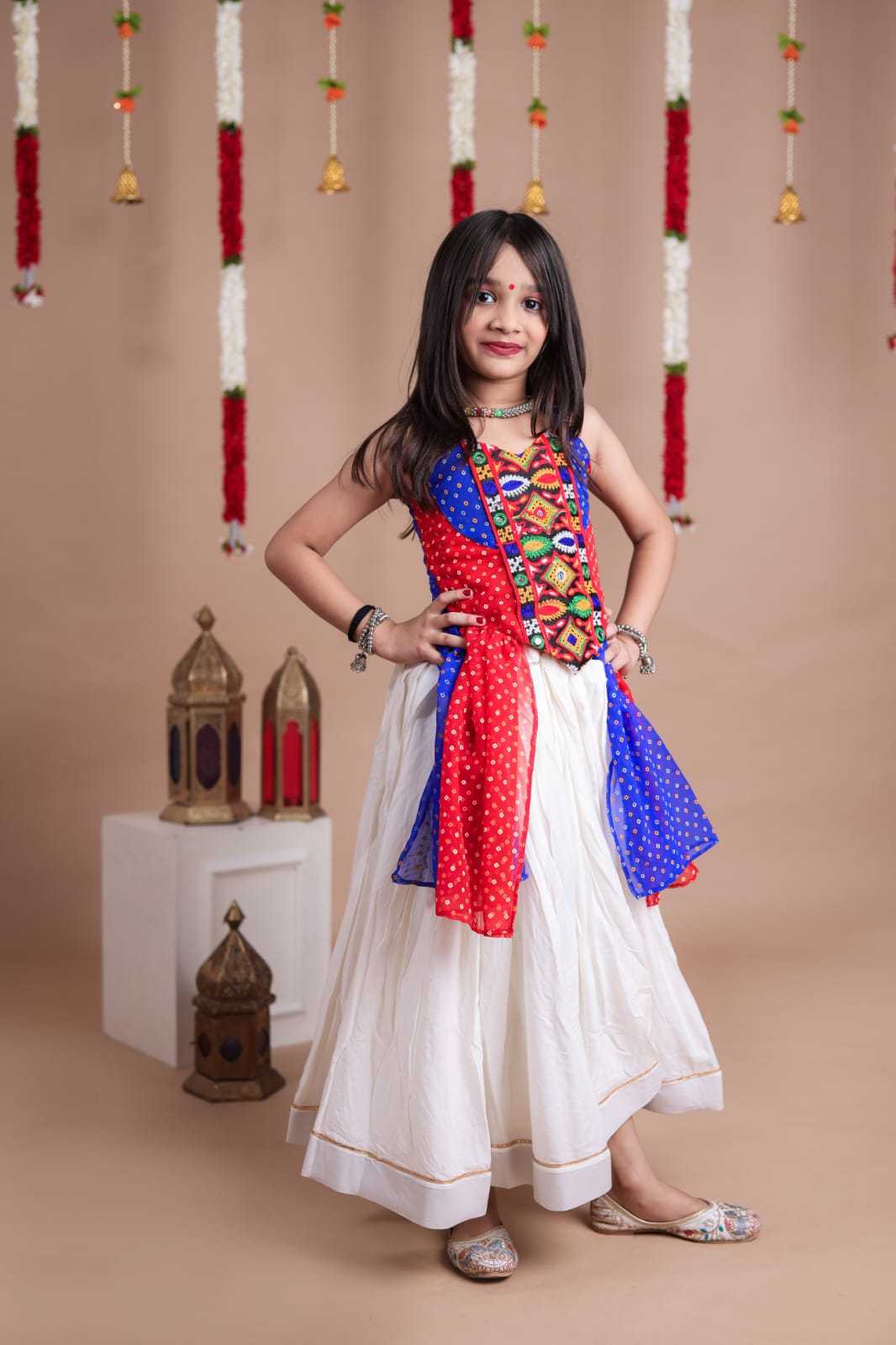 Akshata Georgette Kids Lehenga
