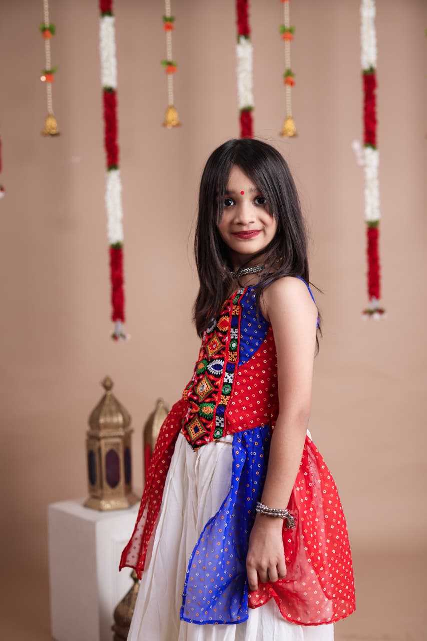 Akshata Georgette Kids Lehenga
