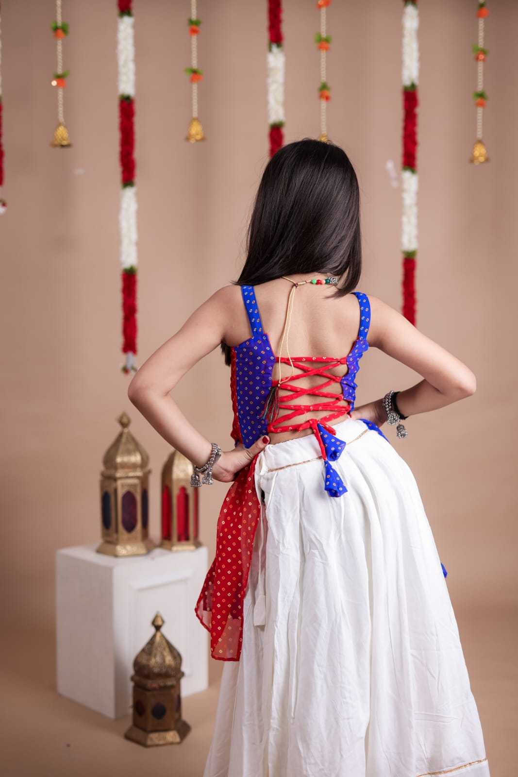 Akshata Georgette Kids Lehenga