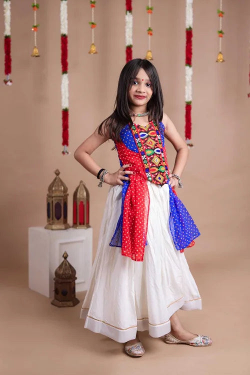 Akshata Georgette Kids Lehenga