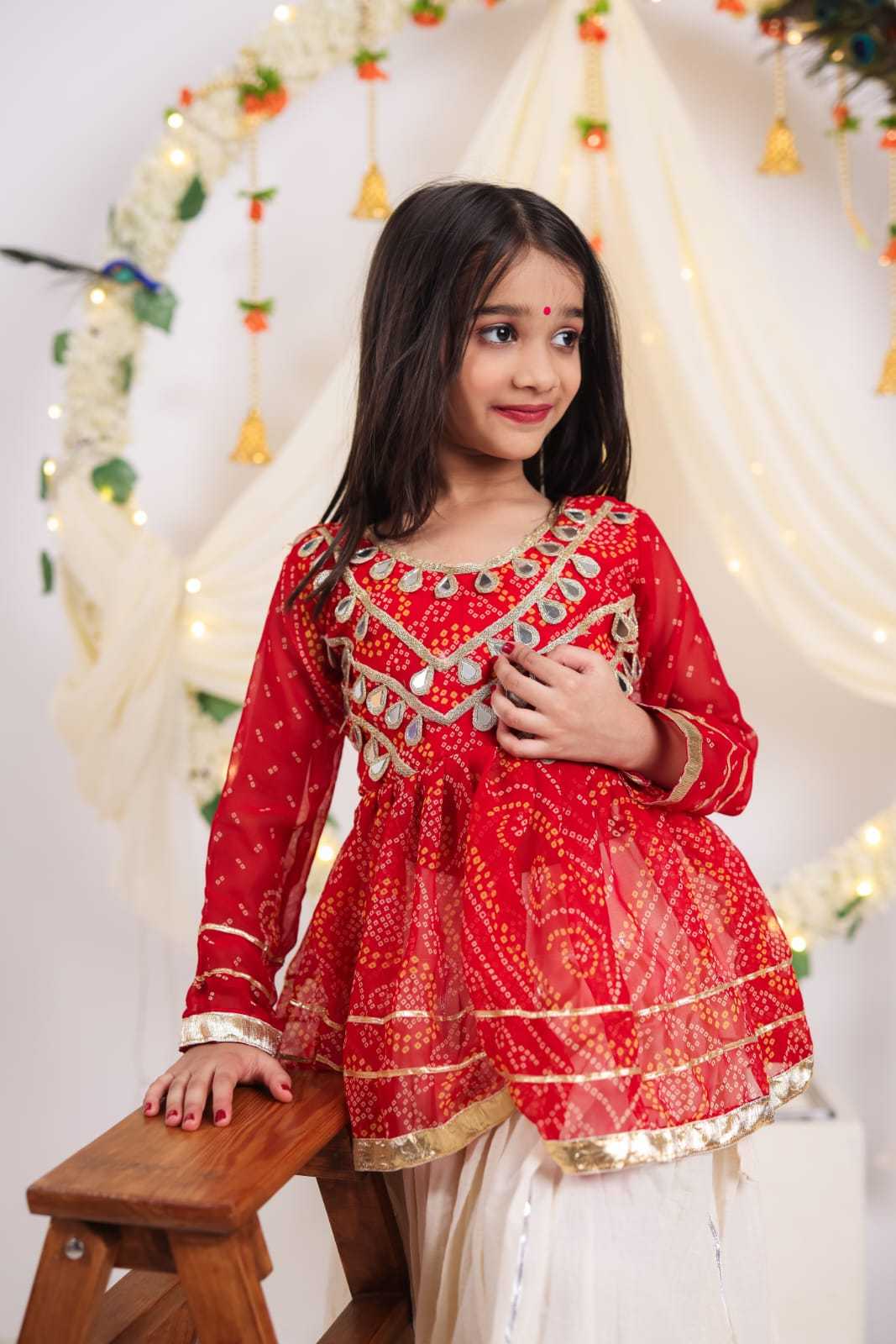 Gargi Georgette Kids Lehenga