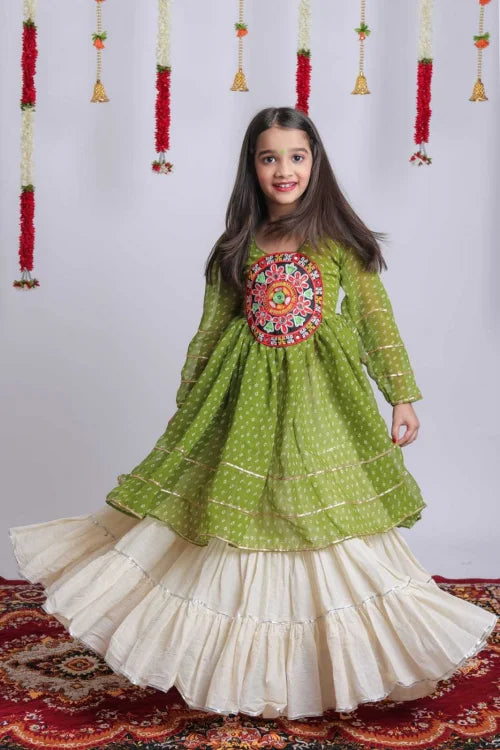 Harini Georgette Kids Lehenga