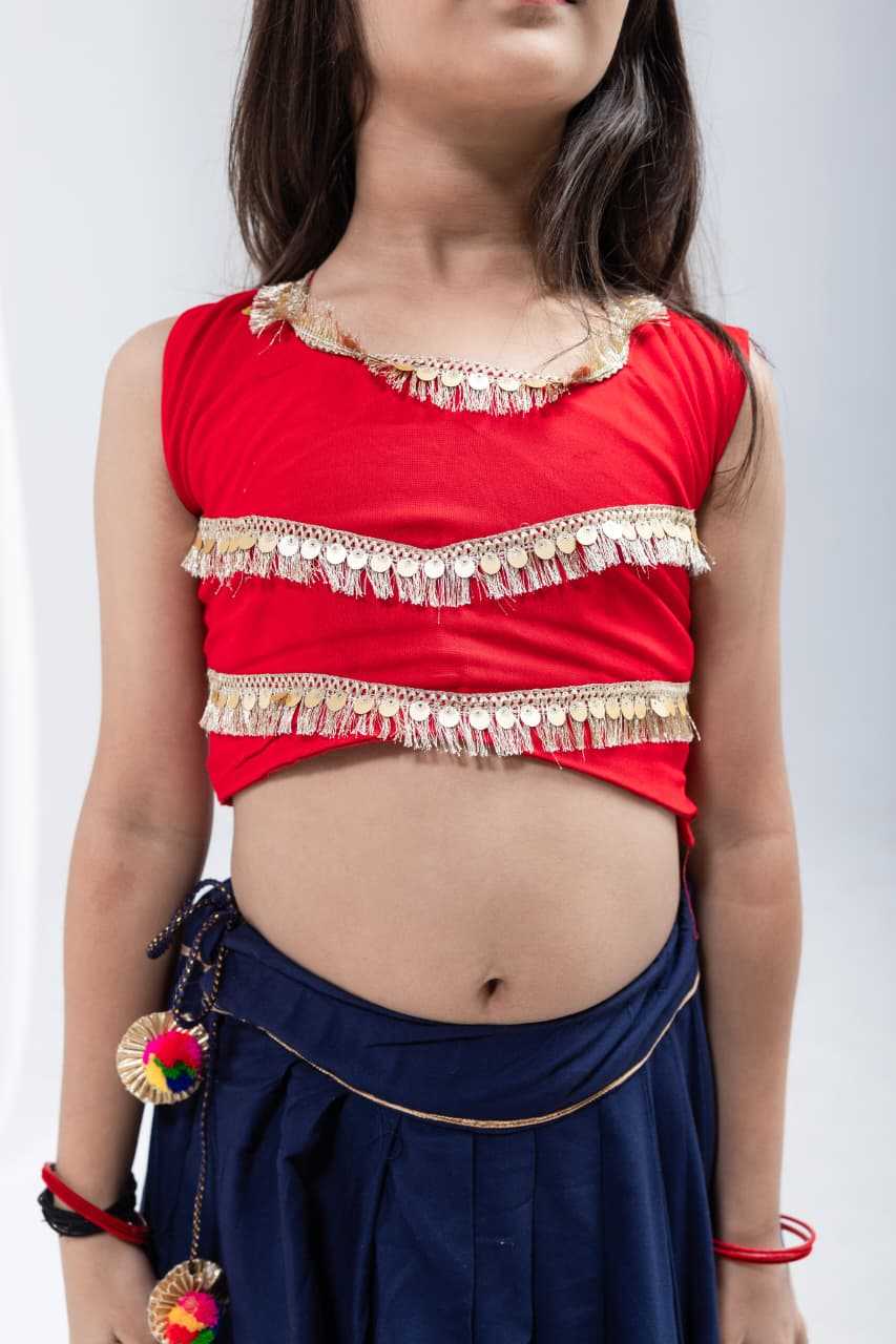 Hemkanya Reyon Cotton Kids Lehenga