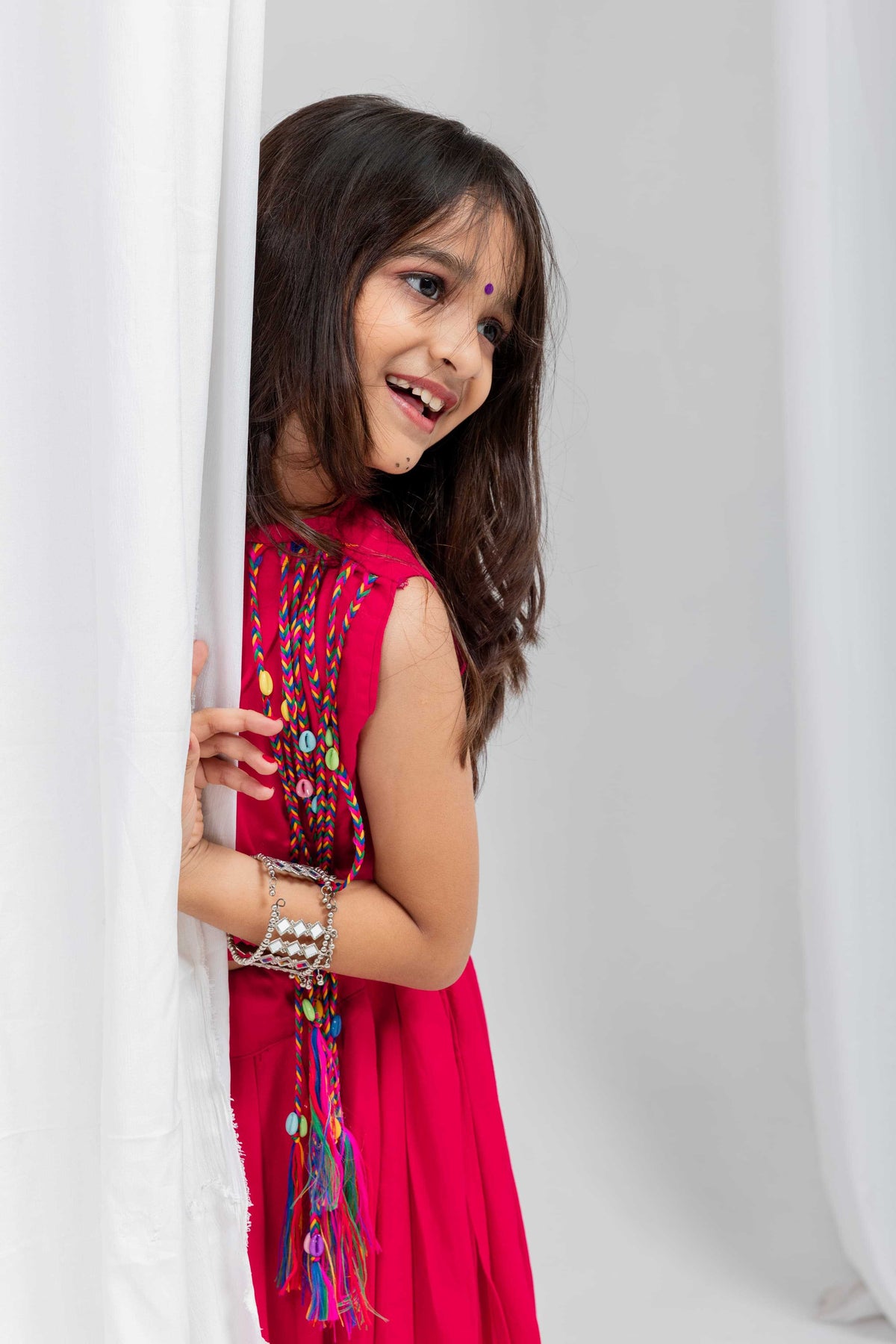 Kamlika Reyon Cotton Kids Lehenga