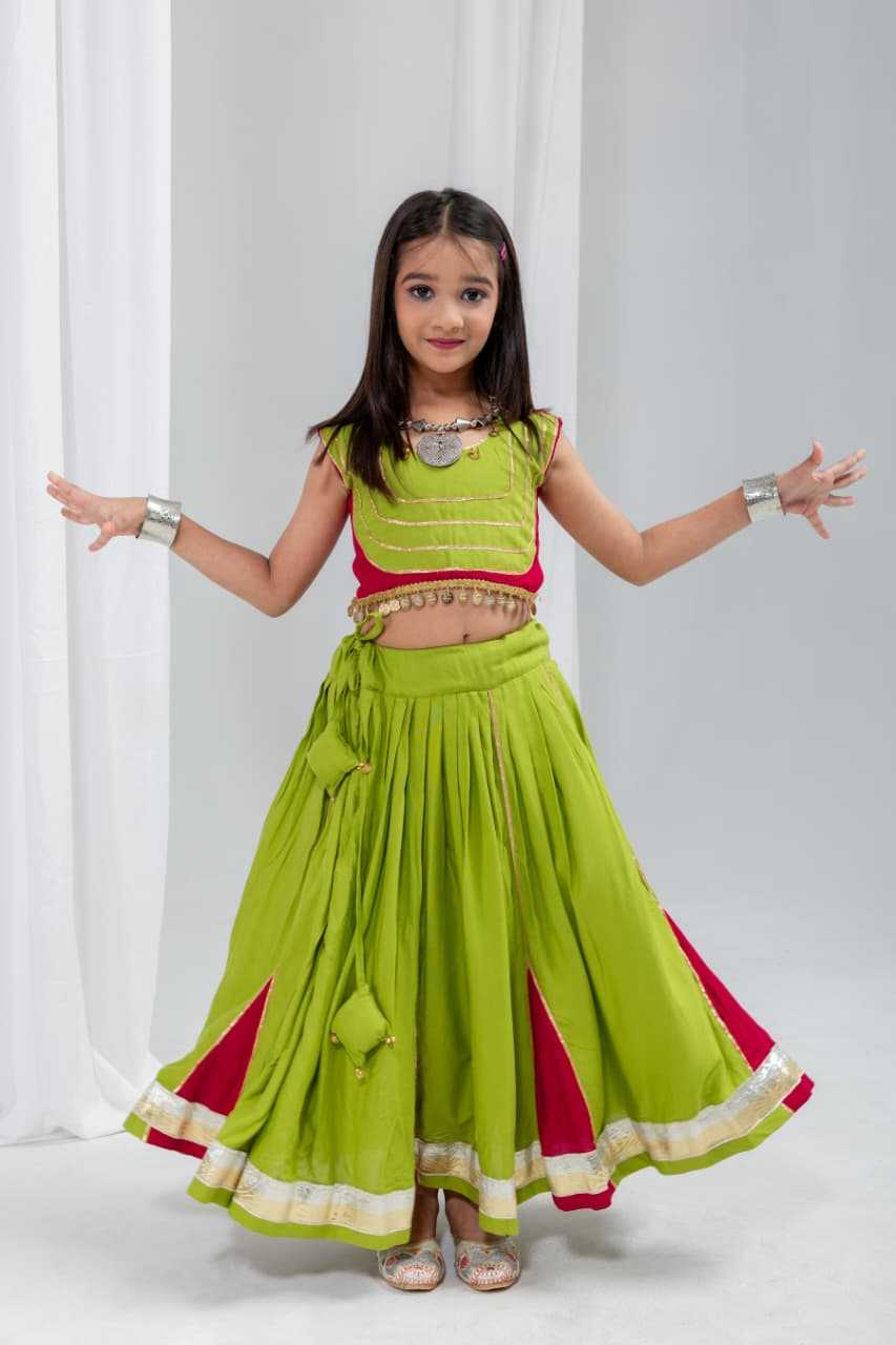 Keera Reyon Cotton Kids Ethnic Wear
