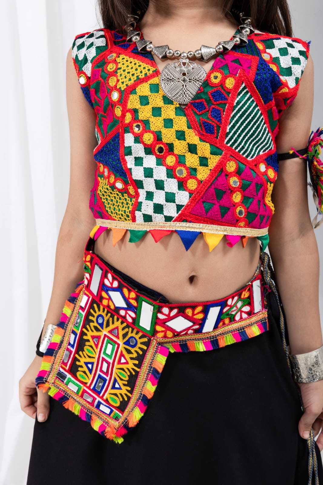 Keshva Reyon Cotton Kids Lehenga