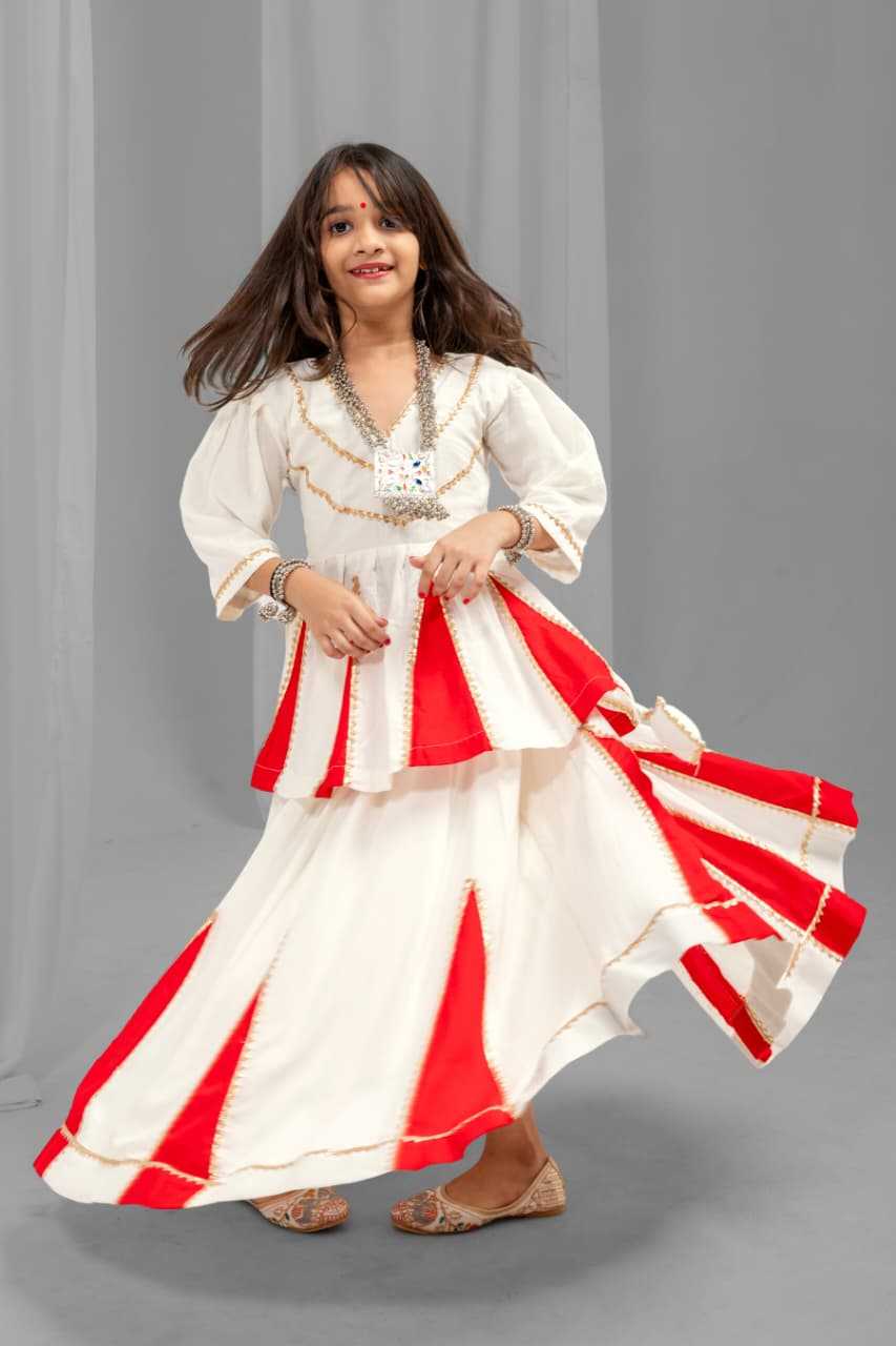 Ratnahansa Reyon Cotton Kids Lehenga