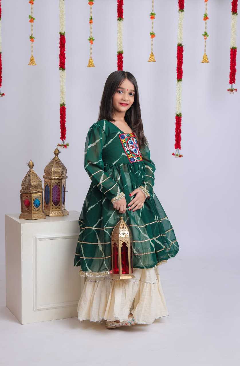 Sanskruti Cotton Kids Lehenga