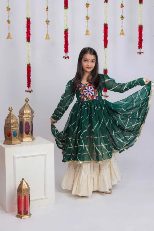 Sanskruti Cotton Kids Lehenga