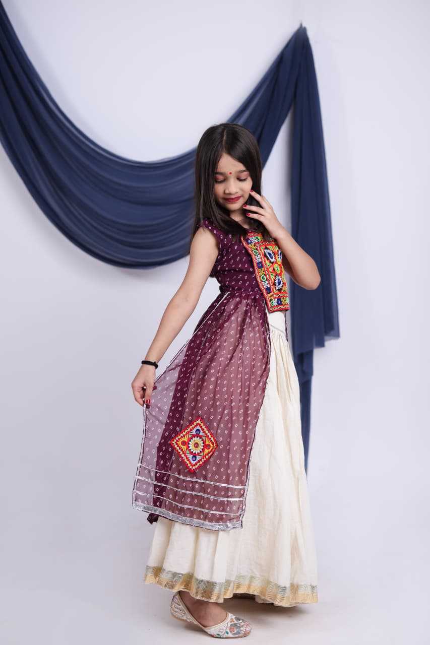 Shree Cotton Kids Lehenga