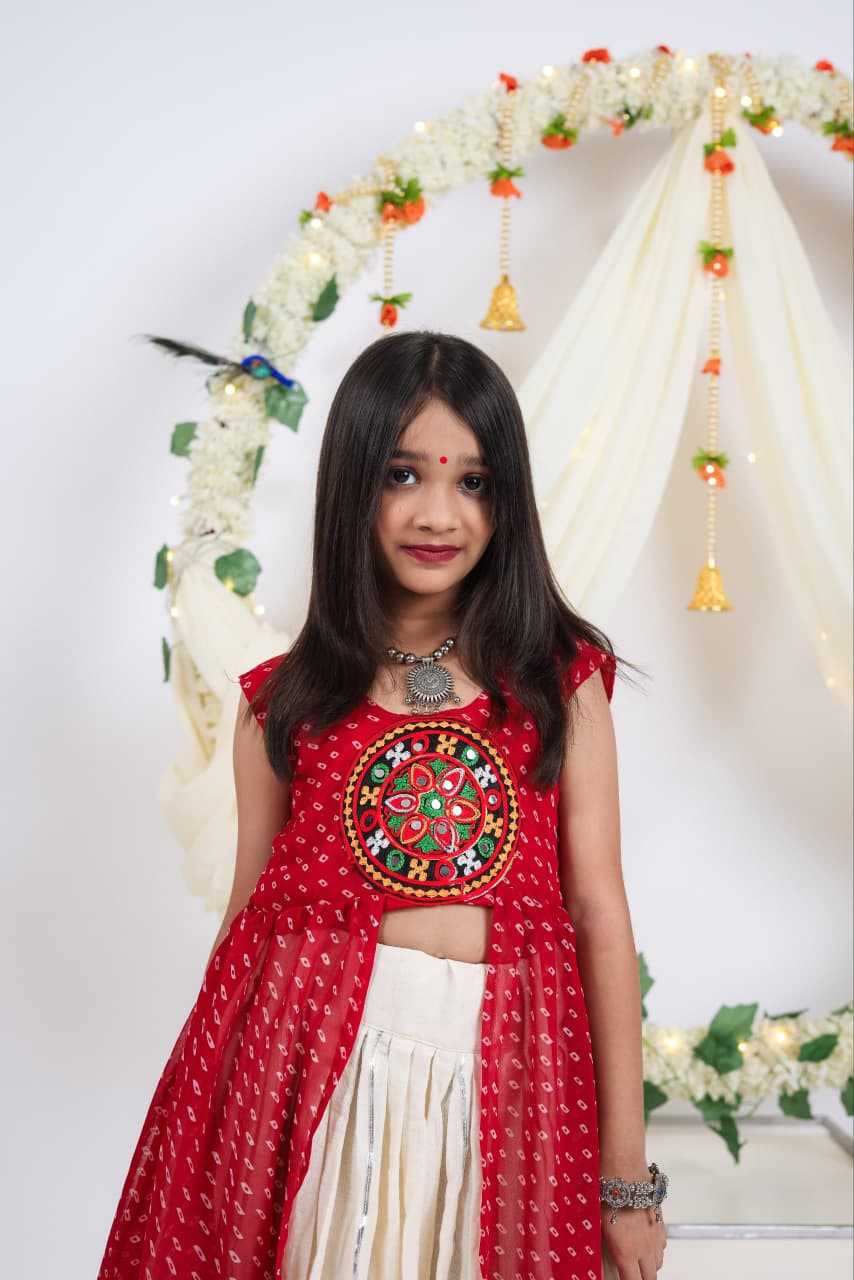 Yashvi Georgette Kids Lehenga