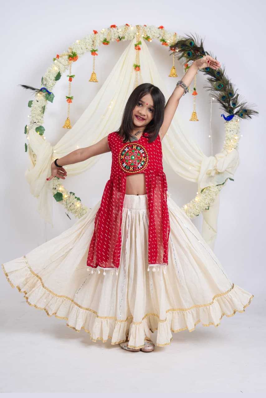 Yashvi Georgette Kids Lehenga