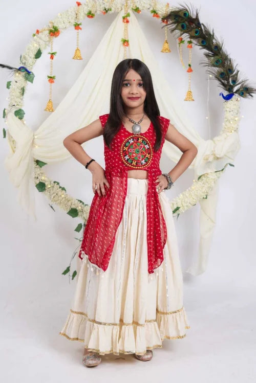 Yashvi Georgette Kids Lehenga JT-147085