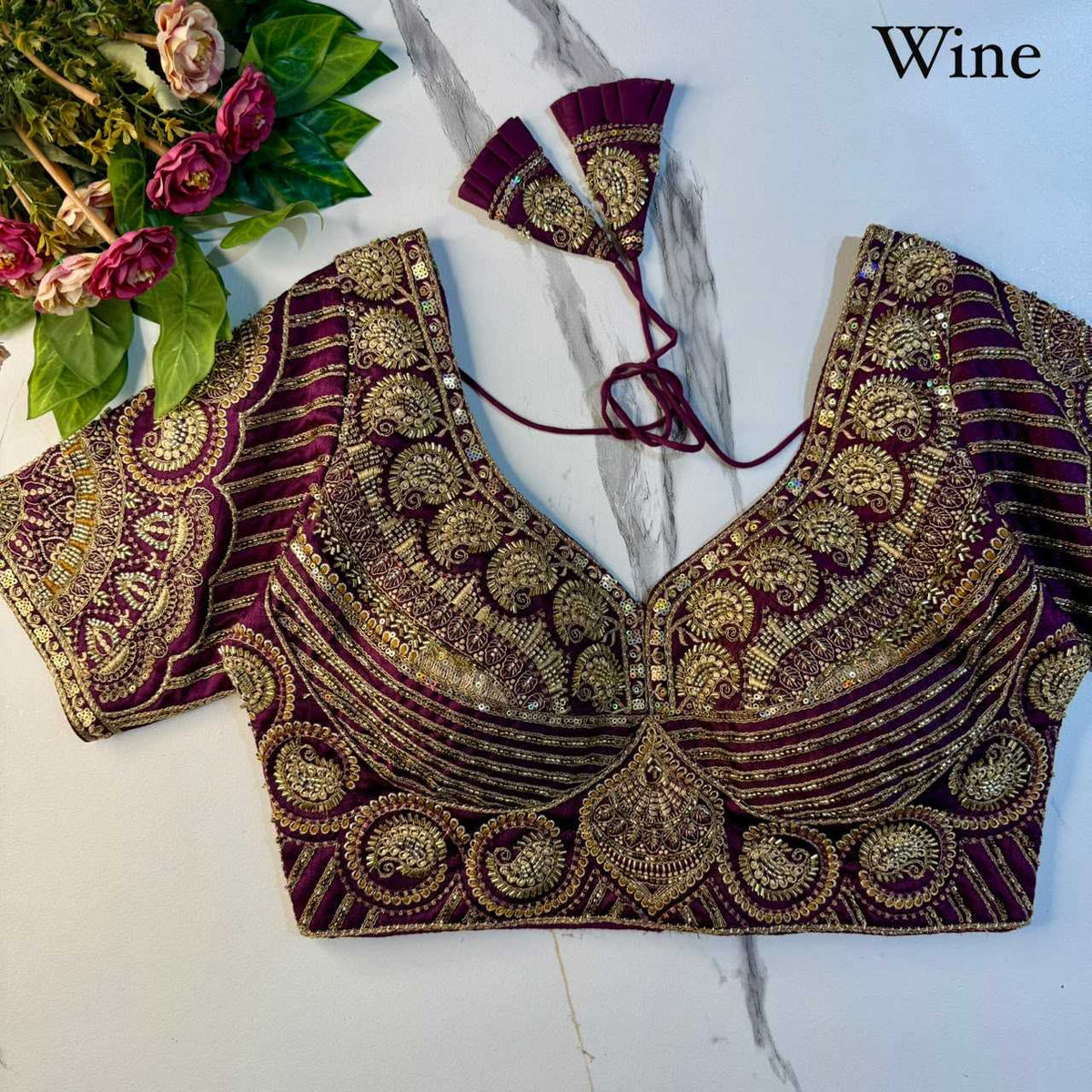 Italian Silk Designer Blouse