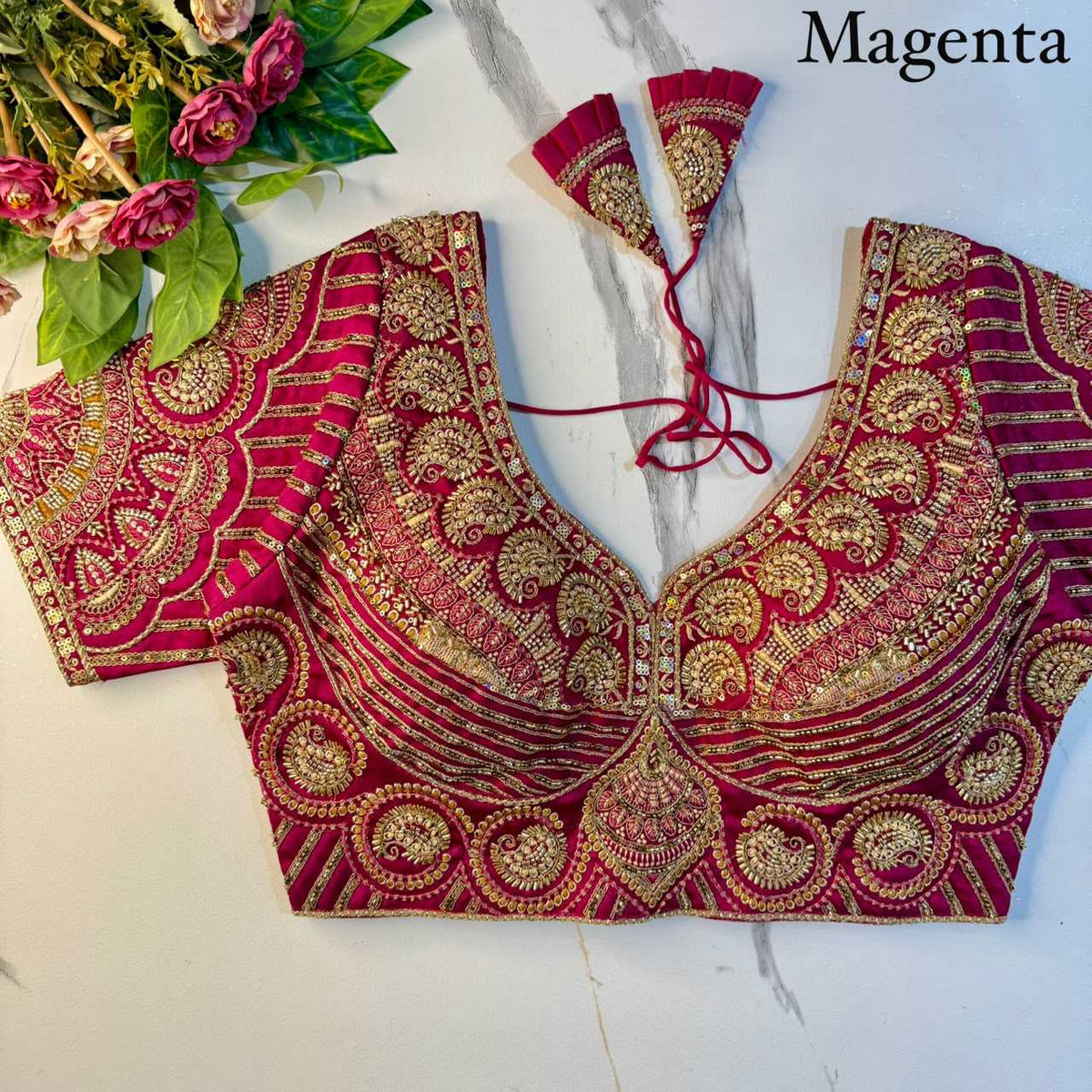 Italian Silk Designer Blouse