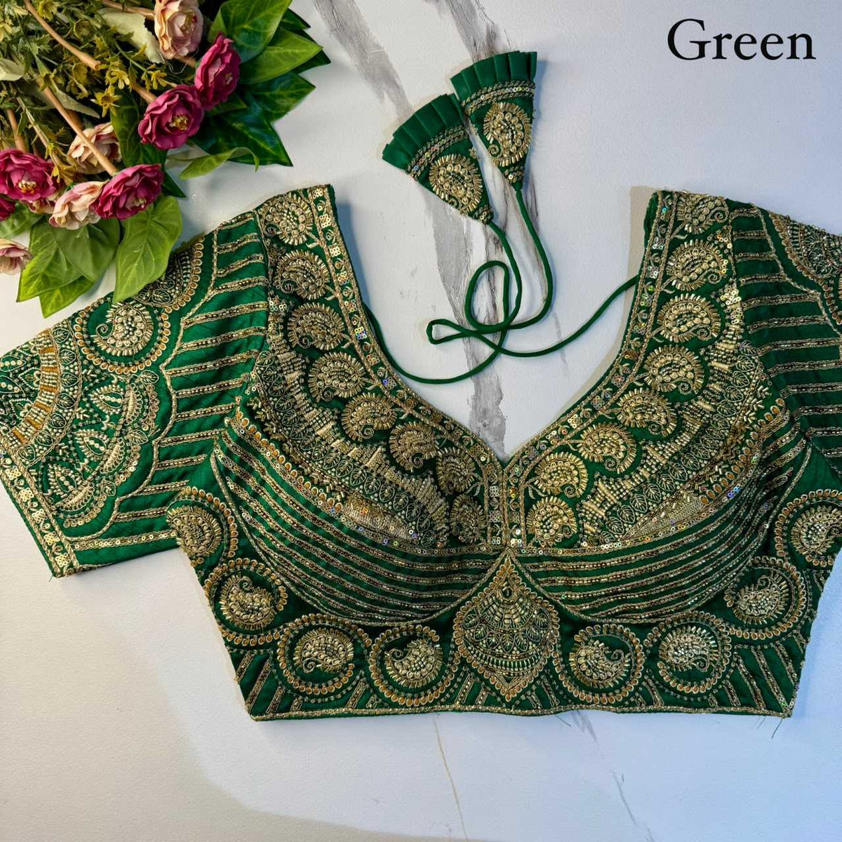 Italian Silk Designer Blouse