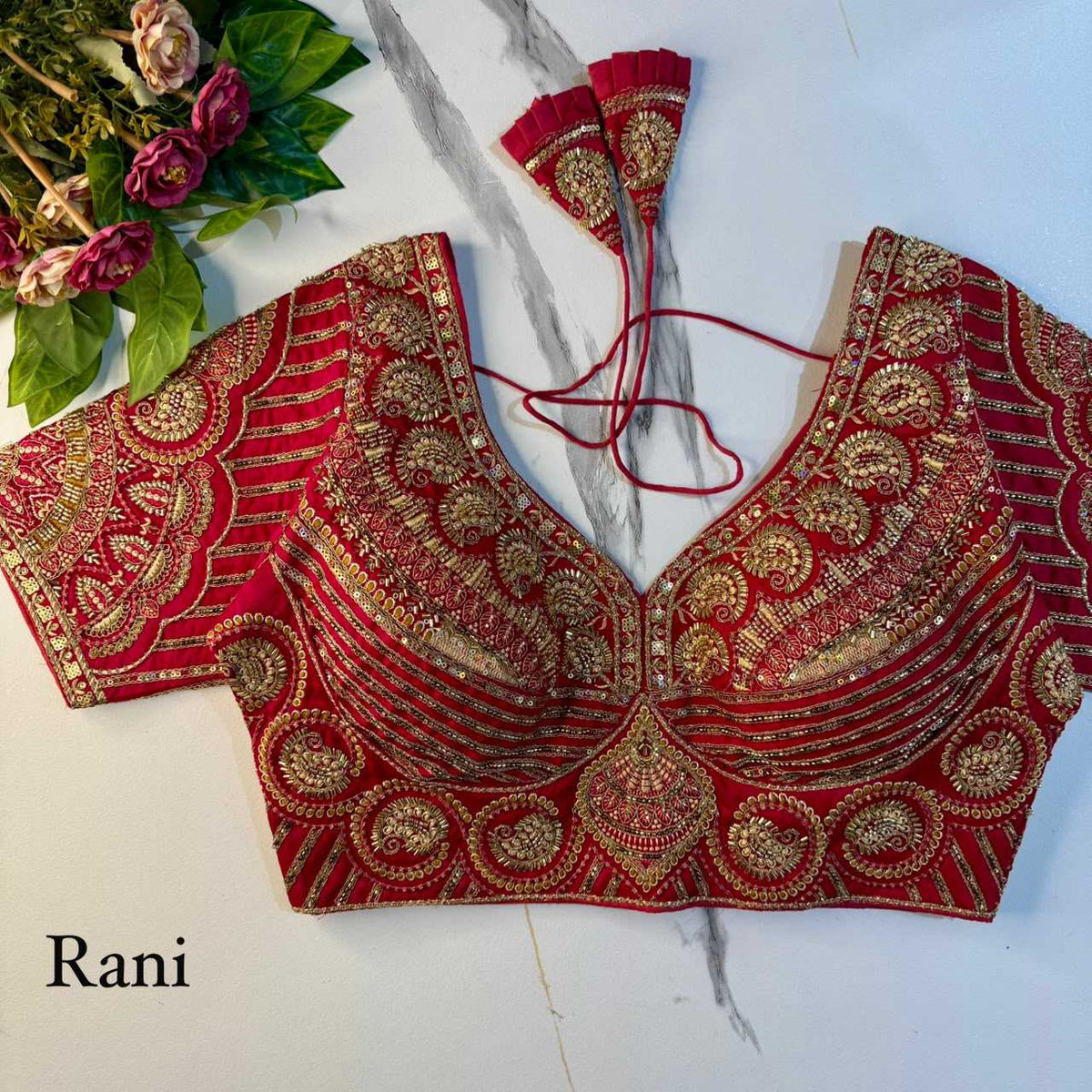 Italian Silk Party Wear Blouse