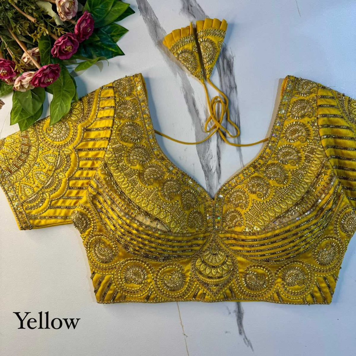 Italian Silk Party Wear Blouse