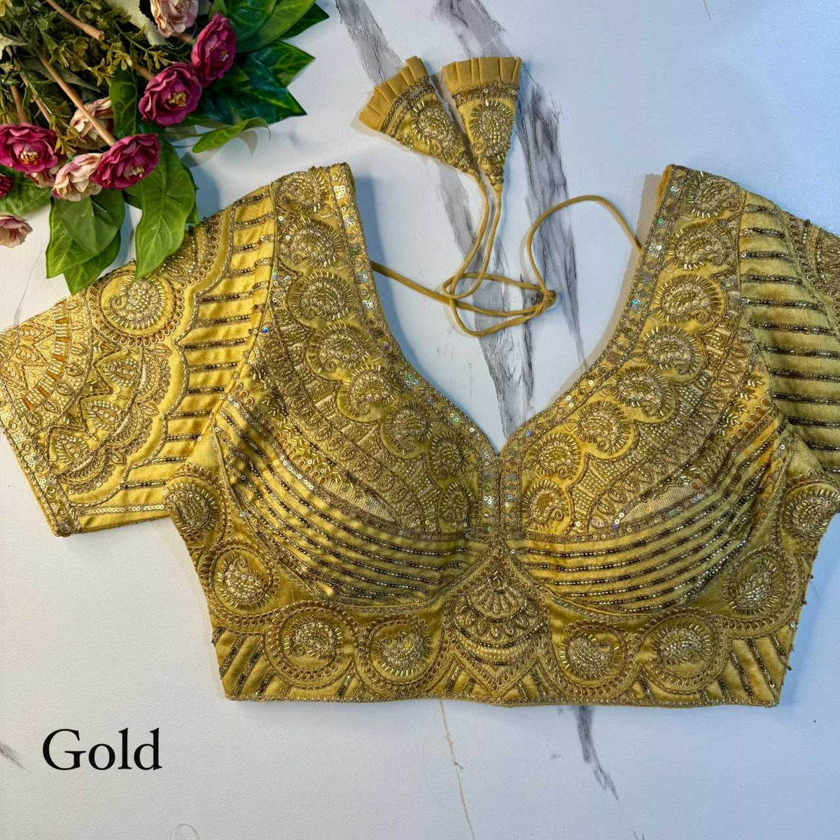 Italian Silk Party Wear Blouse