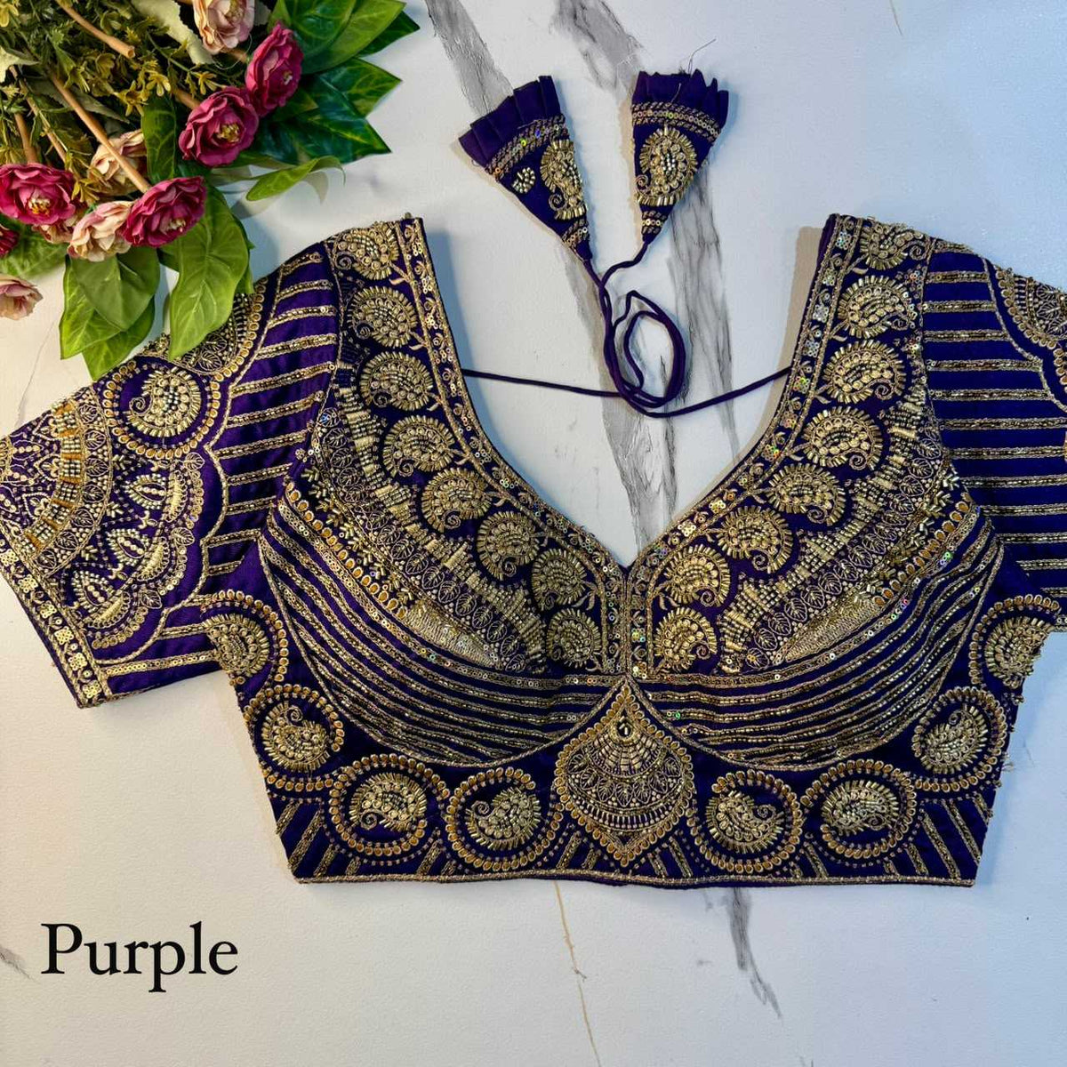Italian Silk Party Wear Blouse