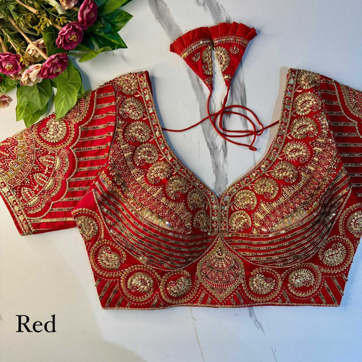 Italian Silk Party Wear Blouse