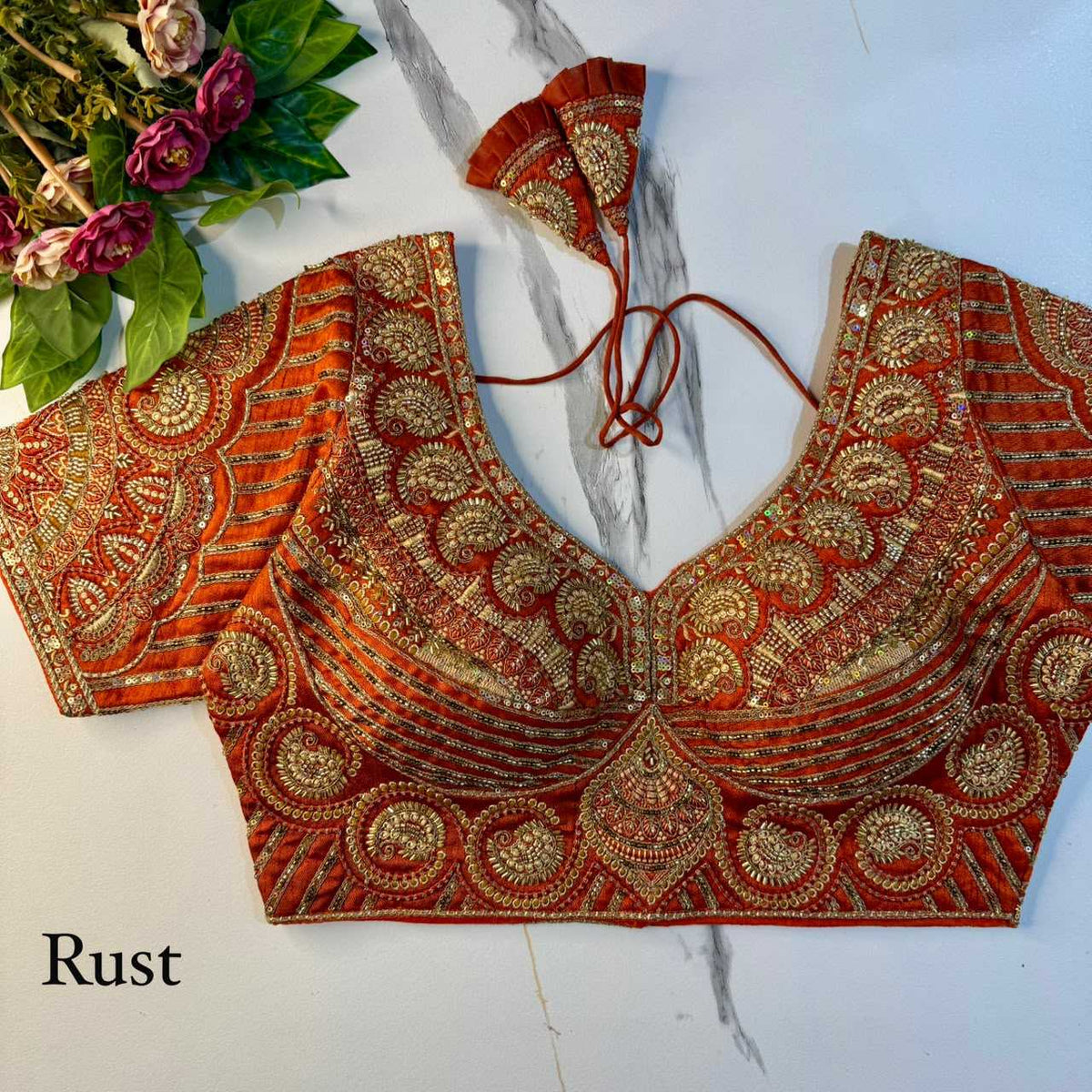 Italian Silk Party Wear Blouse