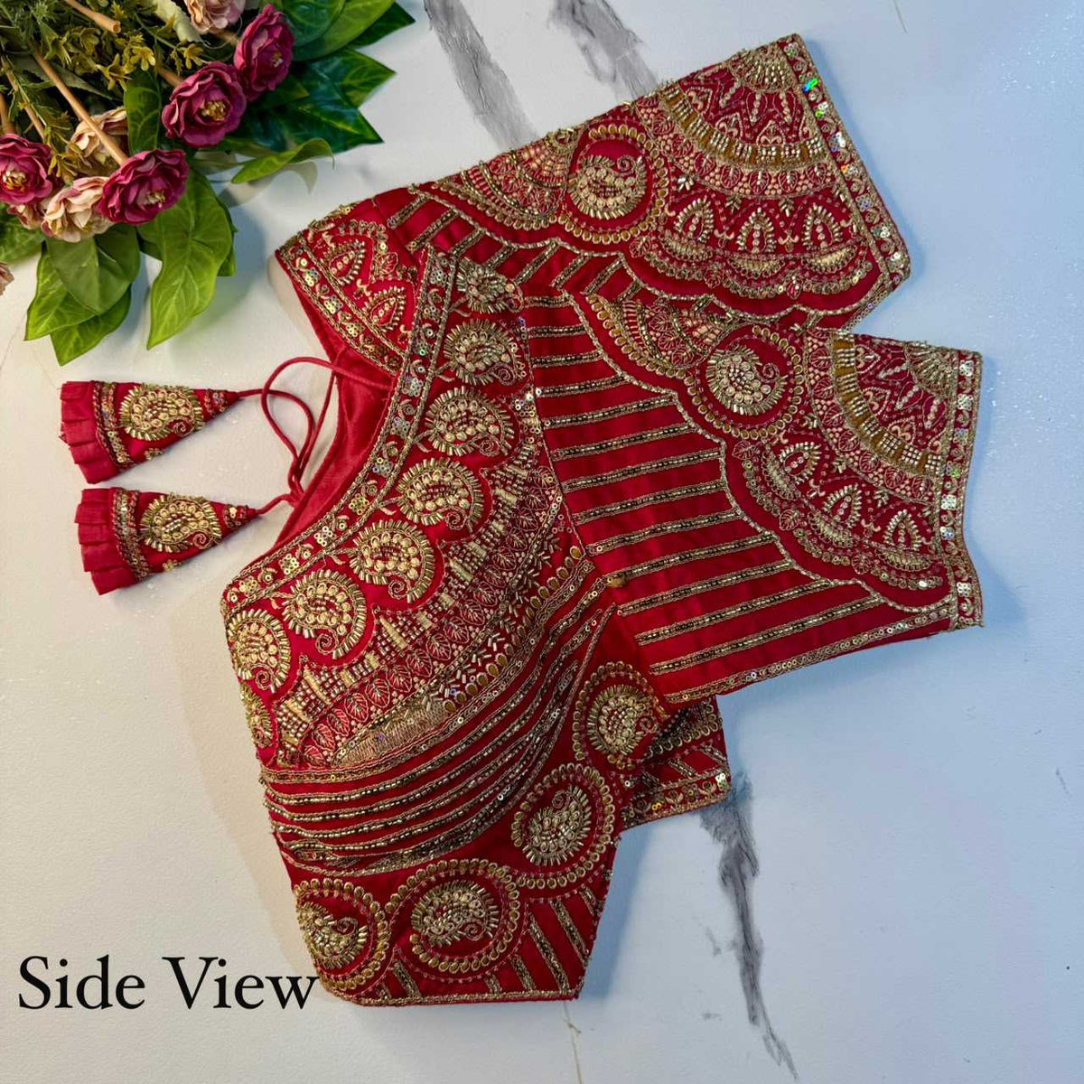 Italian Silk Party Wear Blouse