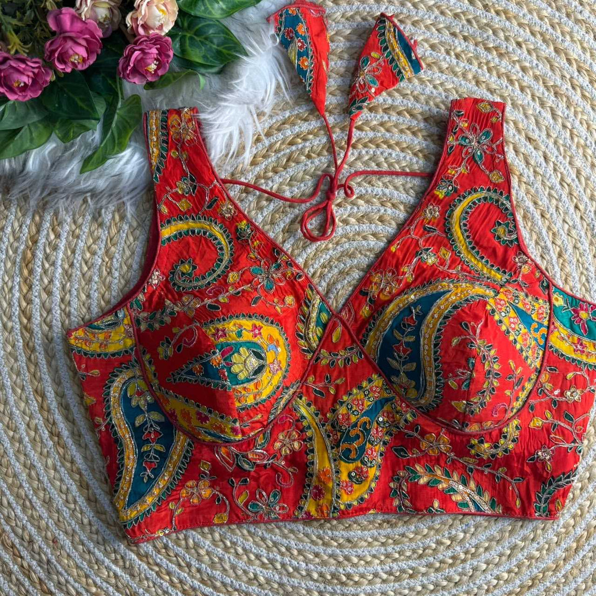 Soft Silk Designer Blouse